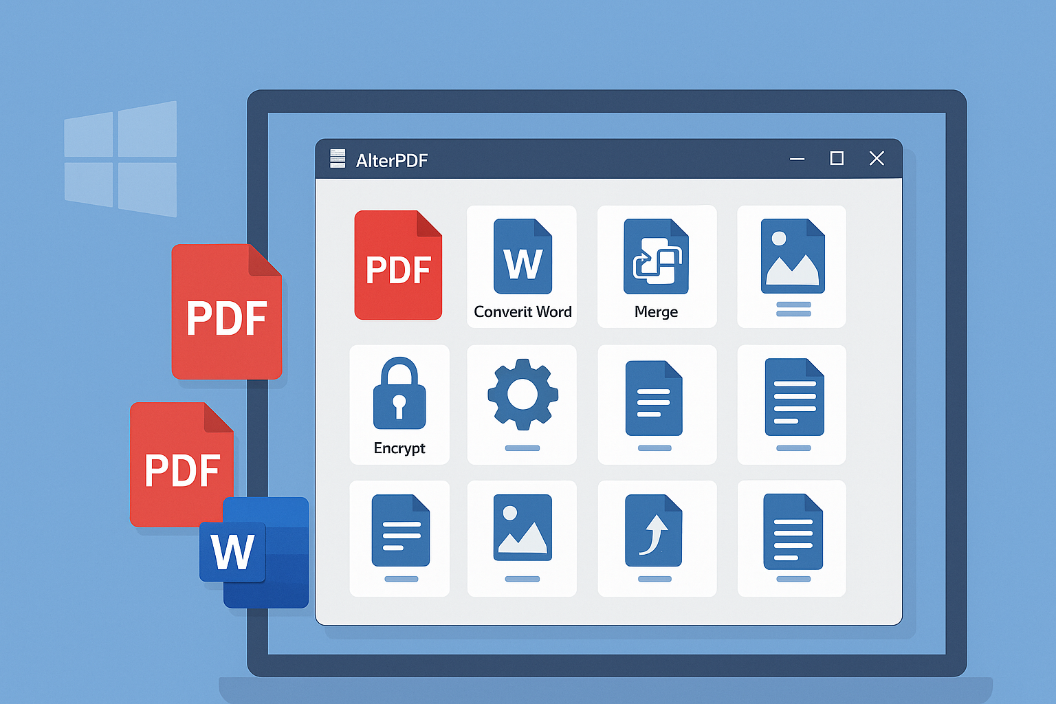 AlterPDF er et gratis og brukervennlig program for Windows som kan konvertere og redigere PDF-filer. Støtter Word, Excel og bildekonvertering.