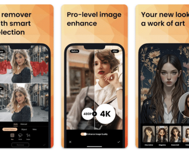 Screenshots af PhotoDirector App