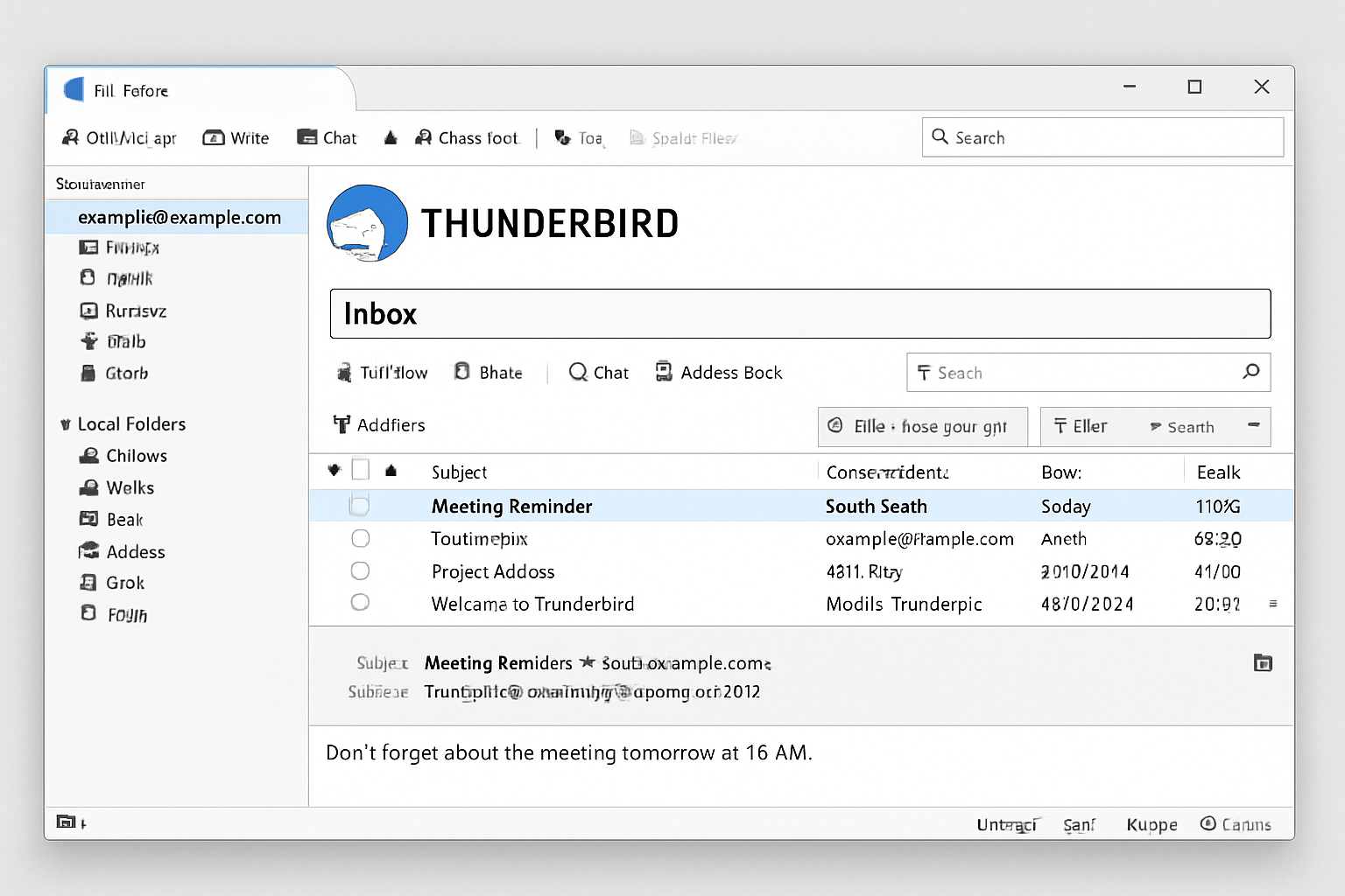 Thunderbird er en kraftig og gratis e-postklient med spamfilter, søkeverktøy og støtte for flere kontoer. Ideell for både privat og jobb.