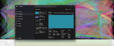 HeavyLoad stresstest i gang på Windows-PC med 100 % CPU- og GPU-belastning vist i Jobliste