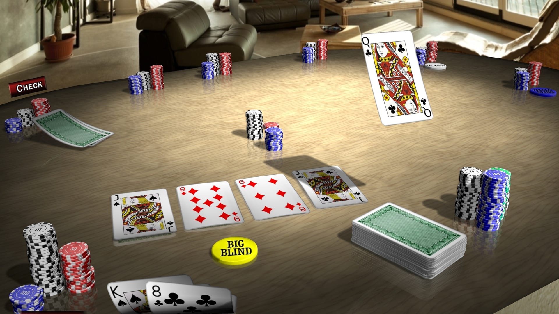 Gameplayet i Trendpoker 3D