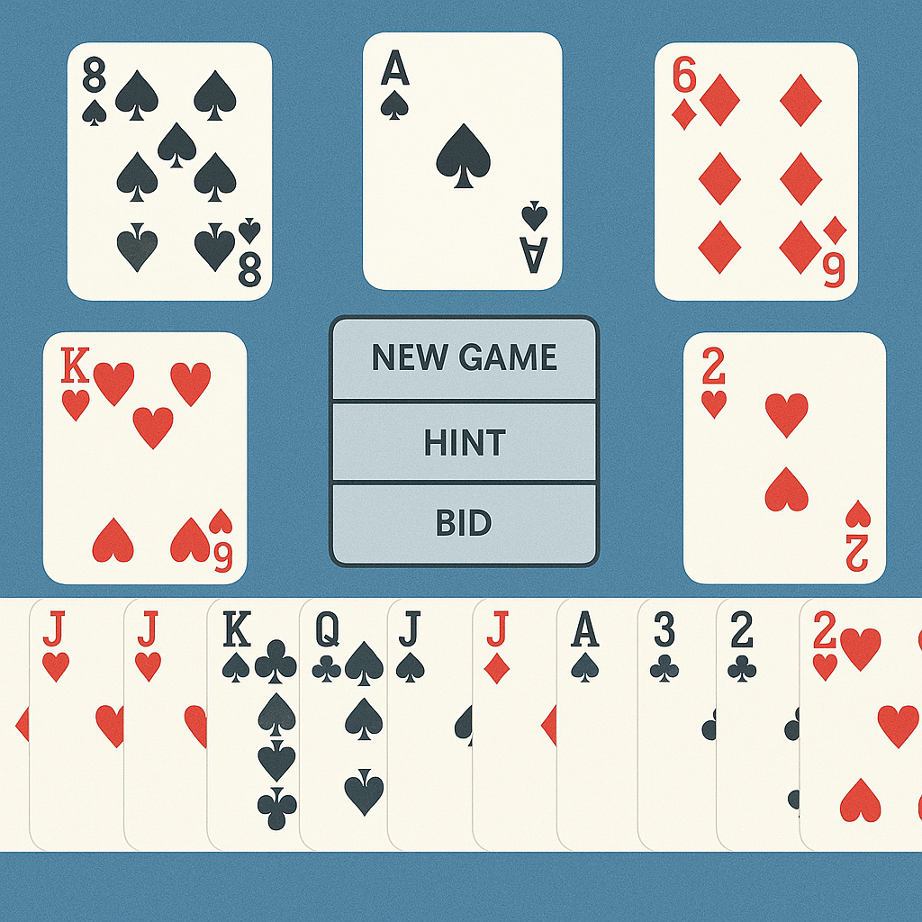 Lær og spil bridge online og offline med Bridge Baron. Velegnet til nybegyndere og erfarne. Download til Mac her – Android og iOS også tilgængeligt.