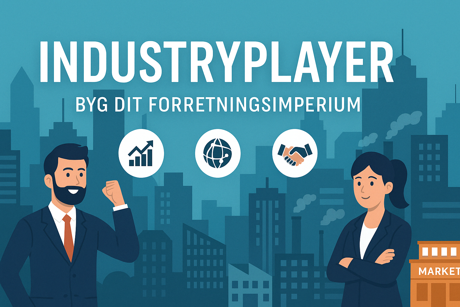 IndustryPlayer – Økonomisk strategi og forretningssimulering på nett.