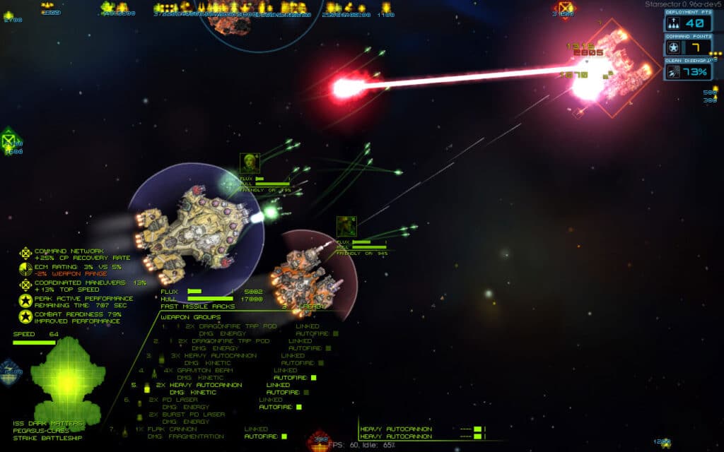 Screenshot fra Starsector