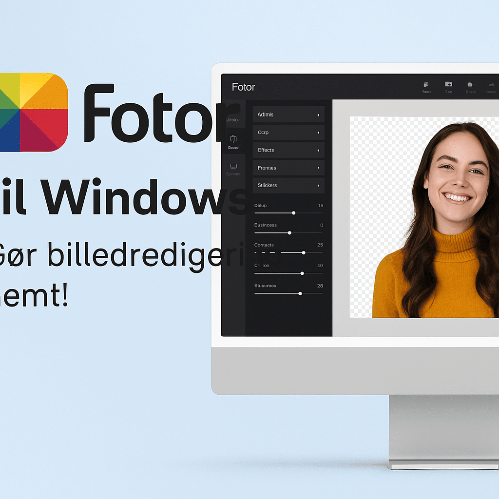 Fotor gør billedredigering let og sjovt. Redigér billeder, lav collager og del direkte på sociale medier – helt gratis til Windows.