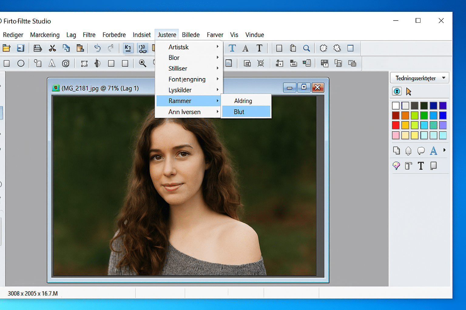 PhotoFiltre Studio – bildredigering för Windows