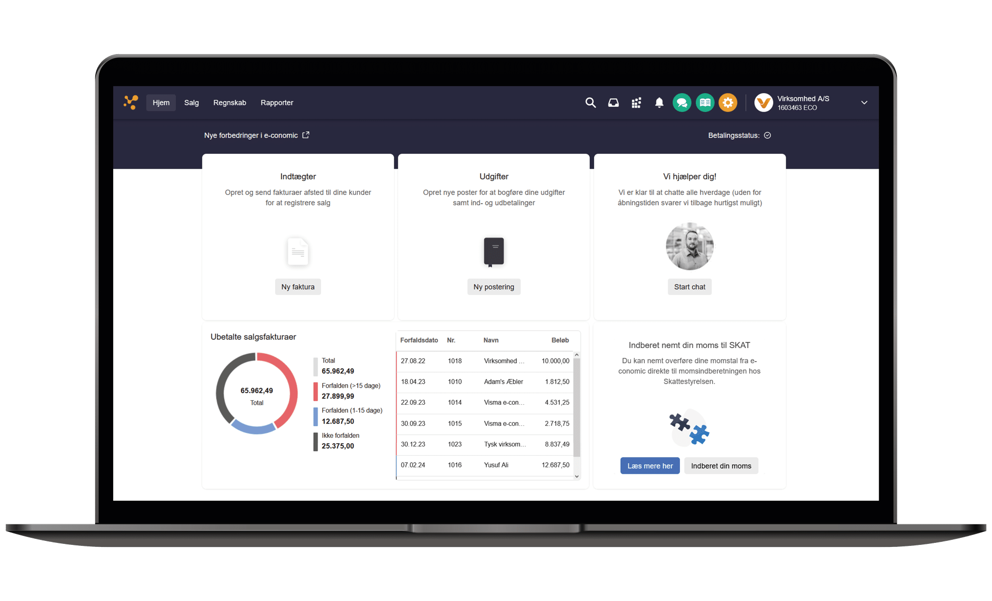 E-conomic – redovisningsprogram online