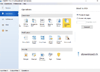 Konvertera, redigera och skydda dina PDF-filer med AlterPDF.