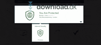 Status i Norton 360 vist i en GIF-animasjon fra vår test av programmet.