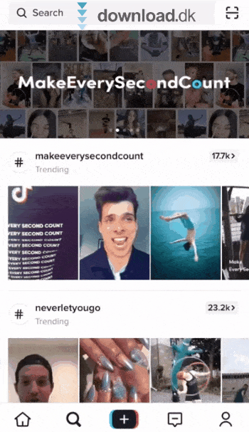 Gør din fritid sjov og social med TikTok.