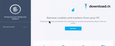 Fjern cookies og trackers med McAfee Total Protection