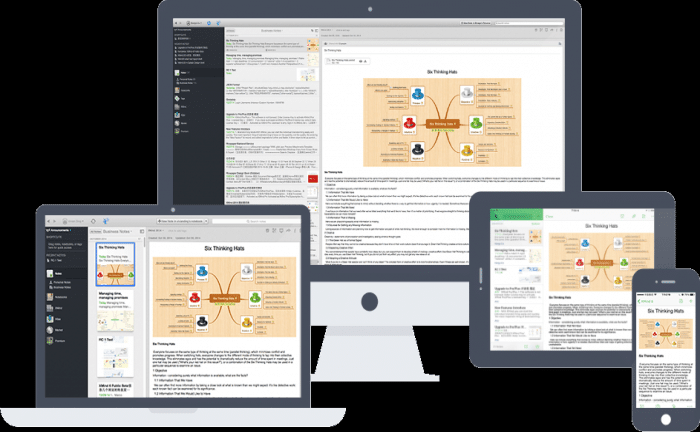 XMind for Mac – skjermbilde av mindmap