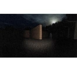 Skjermbilde fra skrekkspillet Slender