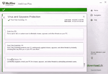 Download McAfee Antivirus og få et antivirusprogram der er let at bruge.