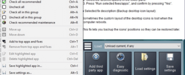 System Repair-værktøjet i Ultra Virus Killer, som viser avancerede systemreparationer, automatiske fixes og integration med tredjeparts malware-scanning i Windows.