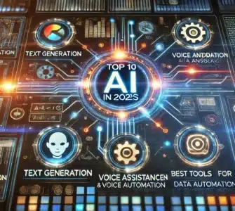 Top 10 AI-programmer i 2025: De bedste værktøjer til automatisering og dataanalyse