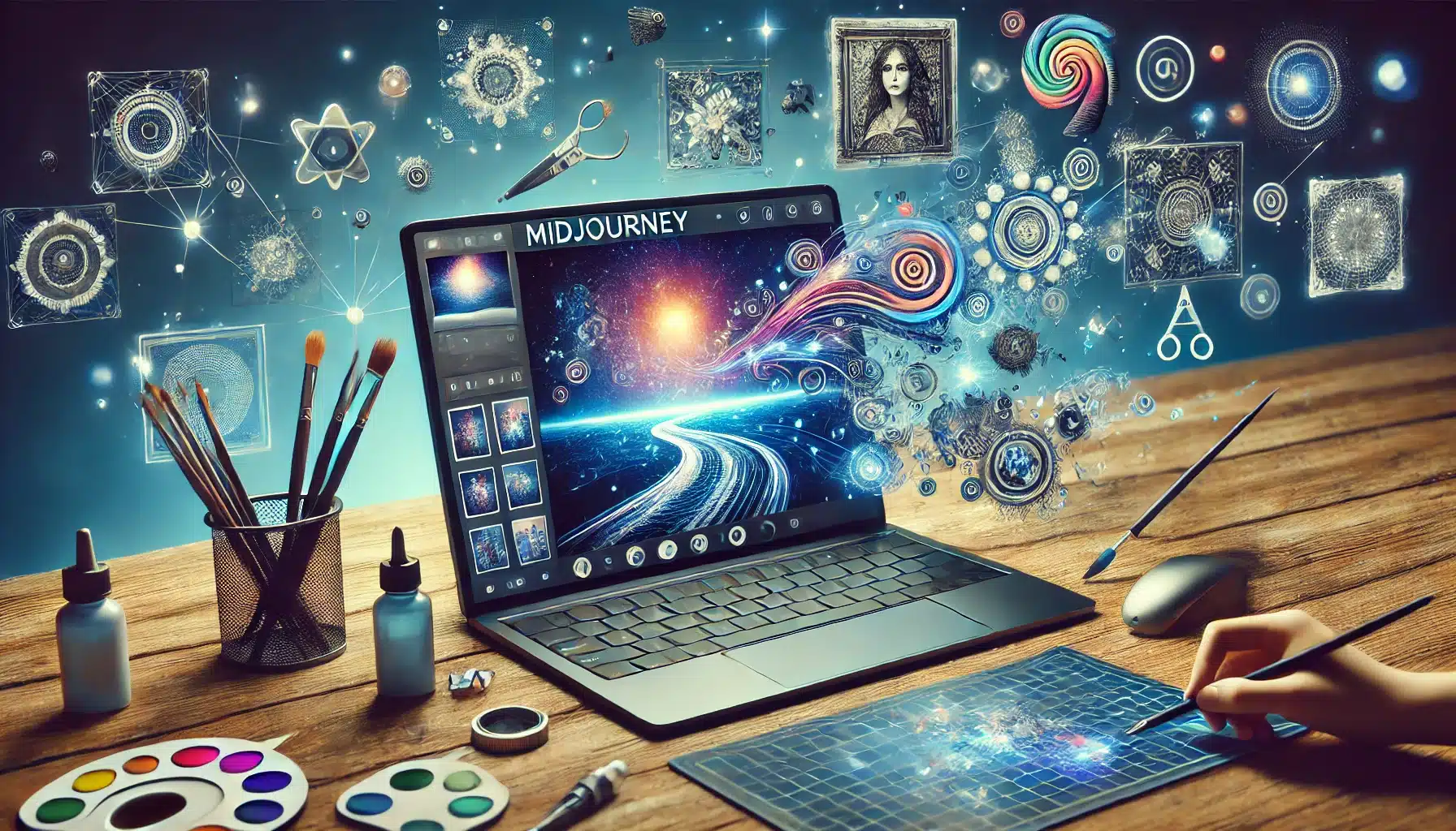 Midjourney – AI-bildgenerator för konstnärliga bilder