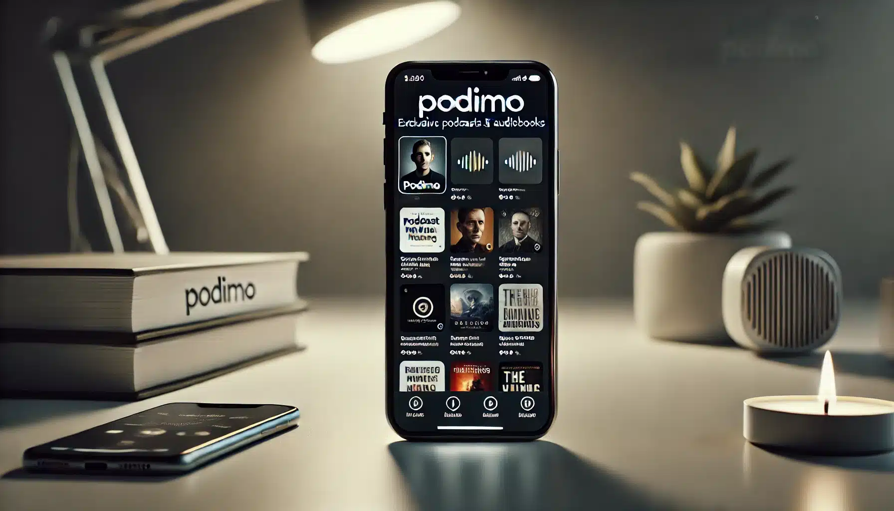 Podimo – app for podkaster og lydbøker