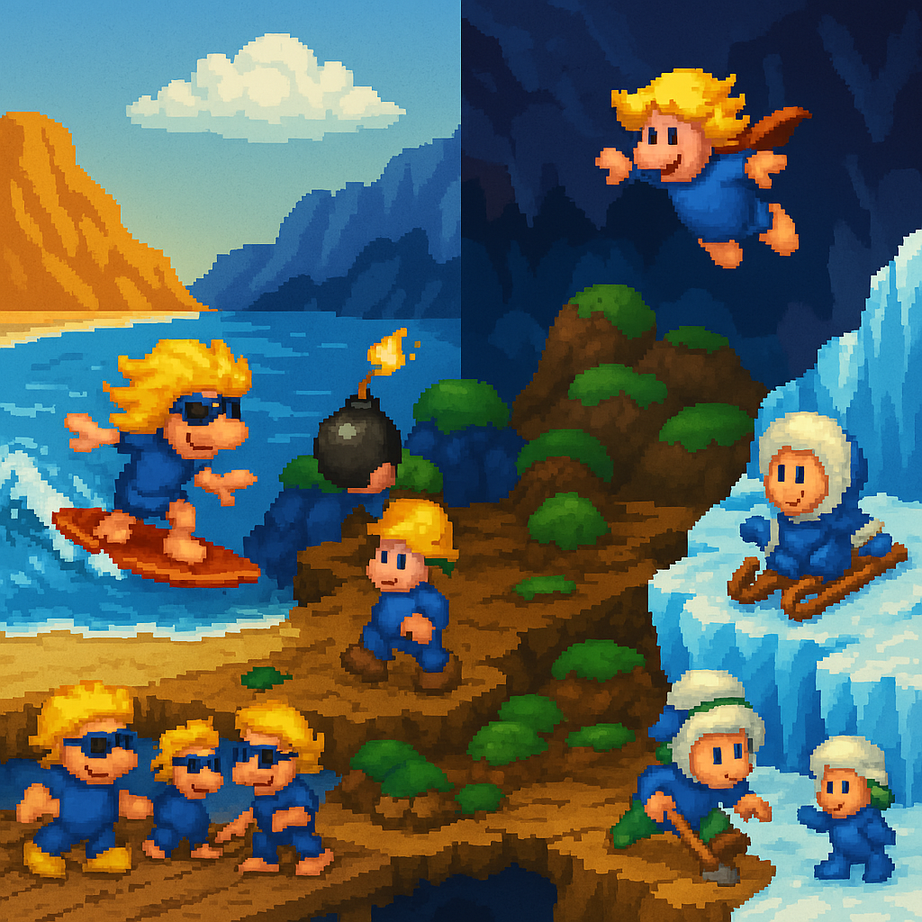 Lemmings 2: The Tribes