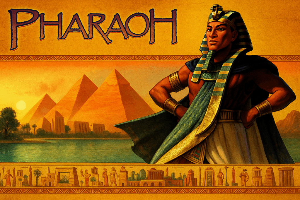 Pharaoh – Byg dit eget Egypten i dette klassiske bybyggerspil.