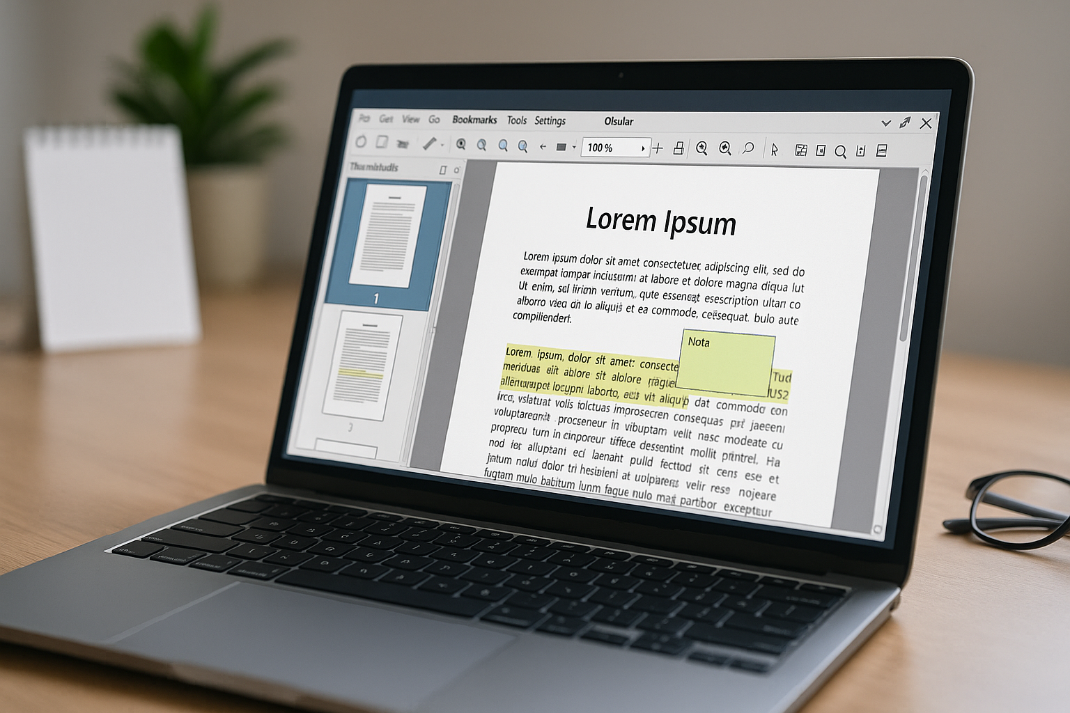 Okular är en öppen källkod PDF-läsare med annoterings- och formulärfunktioner. Läs och kommentera PDF-filer offline på Linux, Windows och Mac.