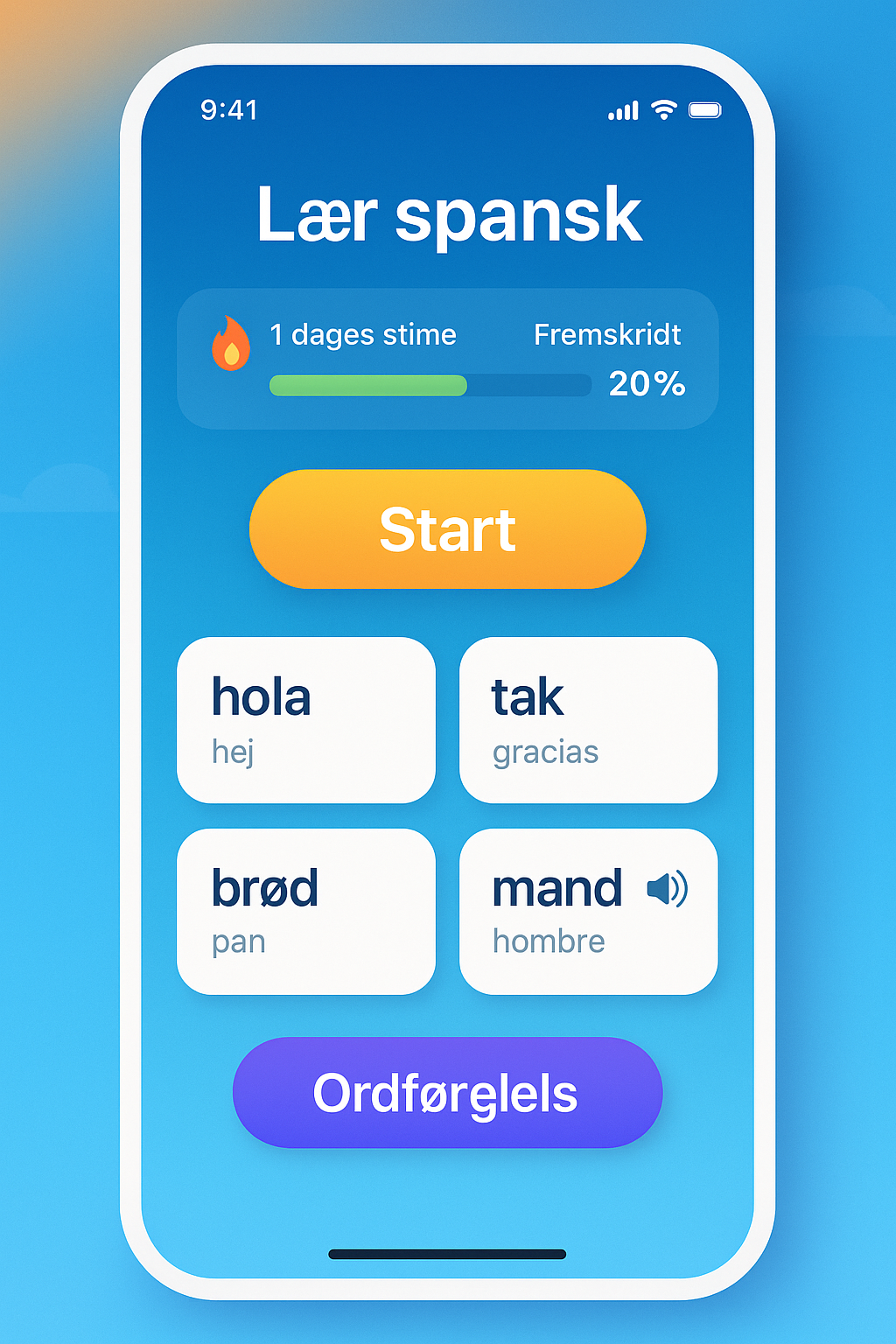Mondly lar deg lære språk som spansk og svensk med norsk som utgangspunkt. Et godt Duolingo-alternativ, spesielt hvis du ikke kan engelsk.