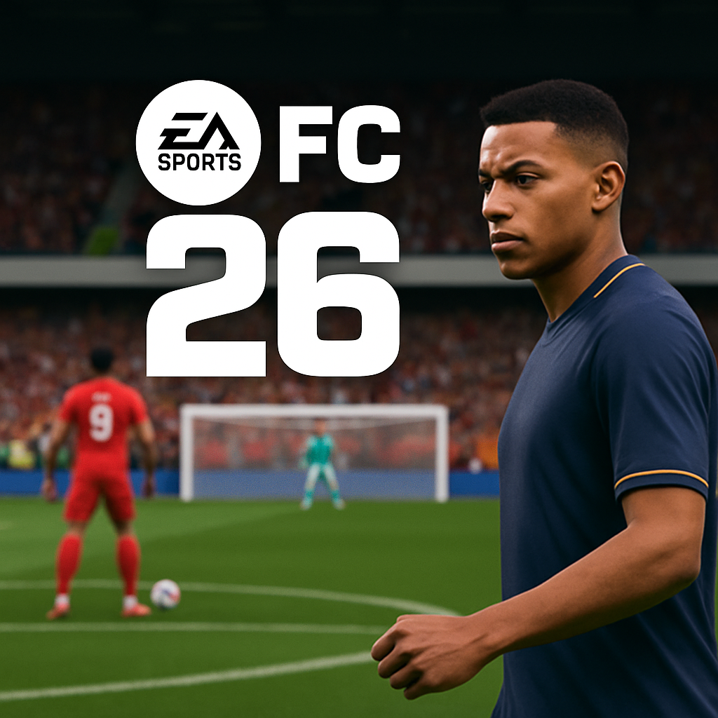Læs anmeldelse af EA Sports FC 26 – årets nyeste FIFA-spil med dansk liga, nyt gameplay og cross-play. Ude til PS5, Xbox og PC i september 2025.