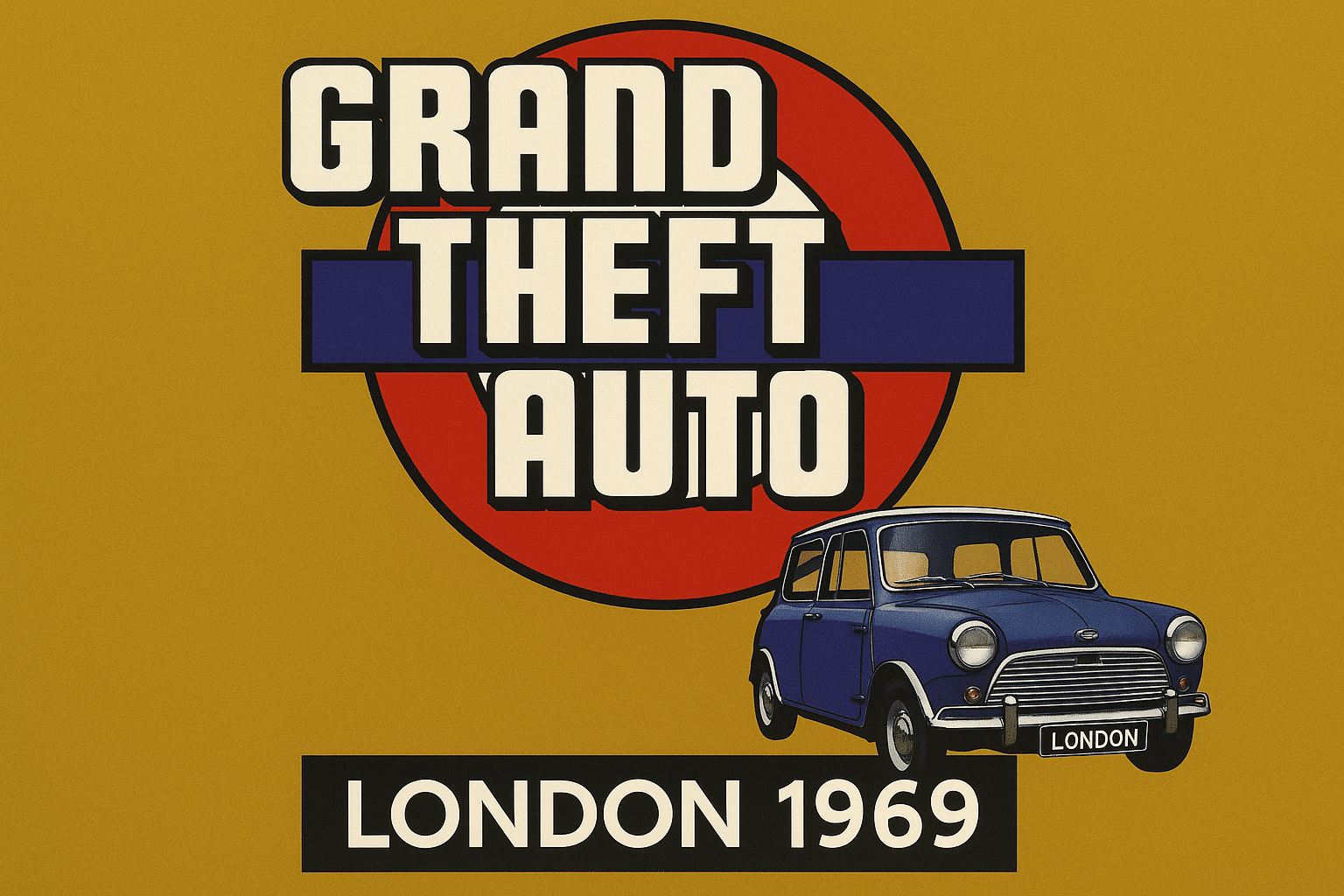 Upplev GTA: London 1969 – en satirisk 60-talsexpansion till det ursprungliga GTA. Spela gratis och känn Swinging London under dina däck!