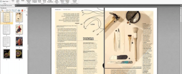 PDF-XChange Editor med åbent PDF-dokument, OCR-værktøjer og redigeringsfunktioner i Windows