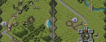 Skærmbillede fra Historyline 1914–1918 der viser turbaseret strategikamp med infanteri, artilleri og baser på opdelt slagmark under 1. verdenskrig