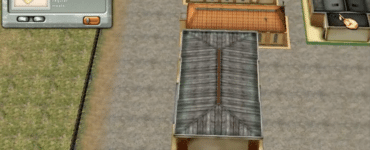 Skærmbillede fra Prison Tycoon, hvor spilleren bygger og administrerer fængselsbygninger, mure og faciliteter i et klassisk isometrisk tycoon-spil