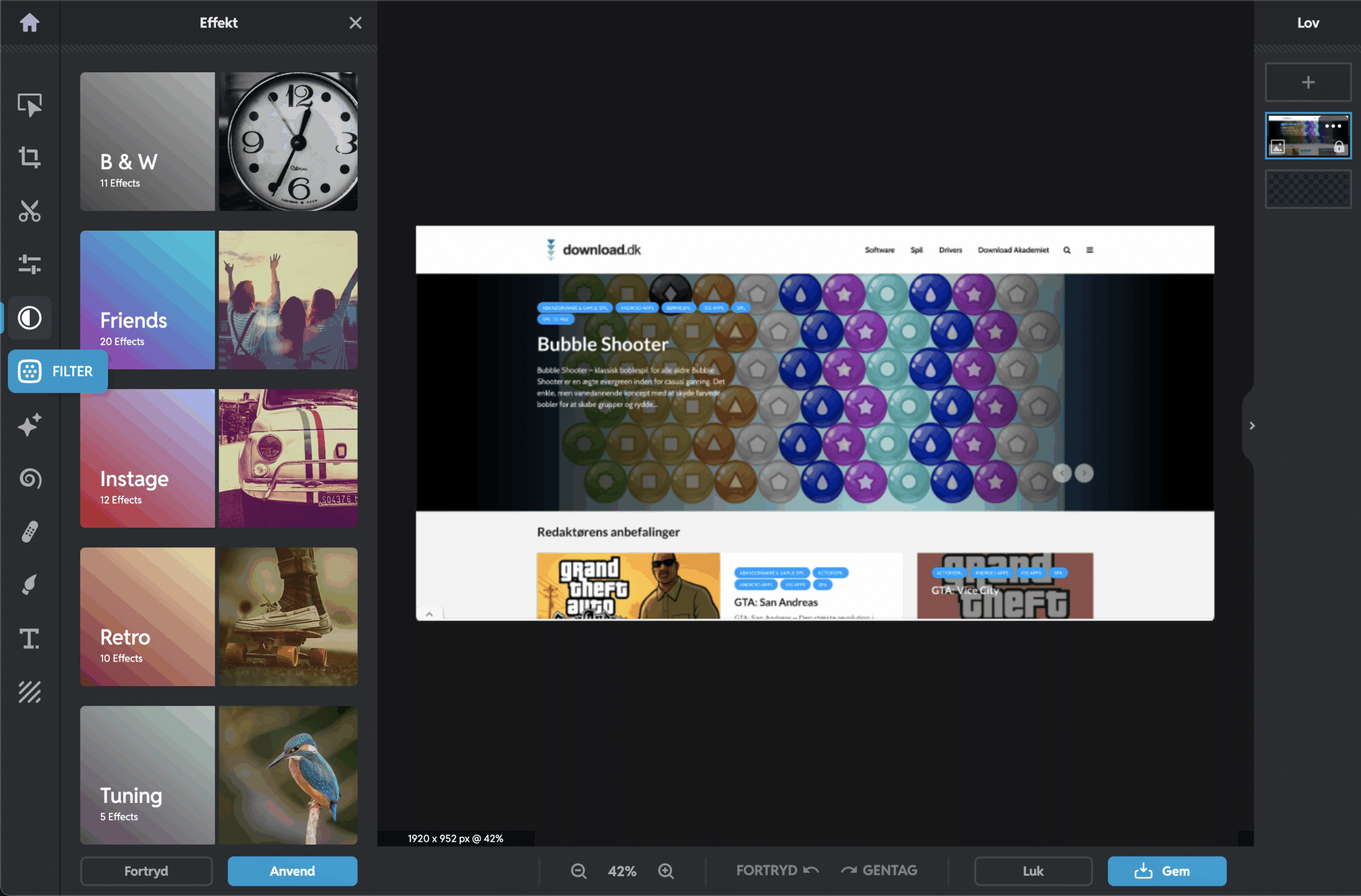 Rediger bilder raskt og gratis med Pixlr. Brukervennlig alternativ til Photoshop – direkte i nettleseren på PC, Mac og mobil.