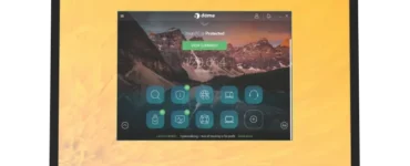 Panda Free Antivirus brugerflade på Windows med oversigt over PC-beskyttelse og sikkerhedsfunktioner