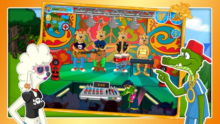 Screenshot fra det danske spil, Pixeline Stjernehotellet.