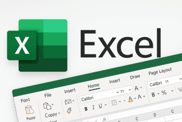 Excel online og Excel via 365. Topbillede.
