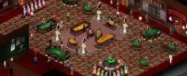 In-play screenshot fra casinoet bygget op i Casino Empire.