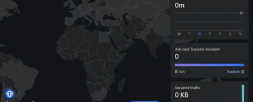 Bitdefender VPN brugerflade på Windows med verdenskort, automatisk servervalg og Connect-knap til sikker VPN-forbindelse