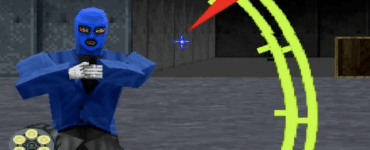 Virtua Cop 2 gameplay med bevæbnet fjende i klassisk SEGA arkadeskydespil til PC