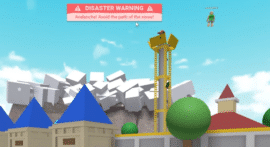 Natural Disaster Survival Roblox lavine