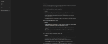 ERNIE 4.5 Turbo AI-chatbot fra Baidu, der svarer på et rejserelateret spørgsmål om de bedste europæiske destinationer i februar