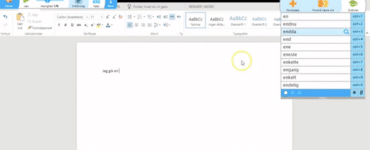 IntoWords i Microsoft Word med ordforslag og stavehjælp på dansk under skrivning (testet af Download.dk).